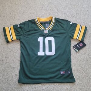 NWT Green Bay Packers Jordan Love #10 Stitched NFL Jersey Toddler 6/7